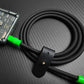 "Black Chubby" 240W Charging Cable With Color Connectors
