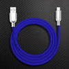 "Braided Chubby" 240W Fast Charging Cable - Dark Blue