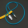 "Candy Chubby" Refreshed Material & Color Upgrade Cable - Light Blue