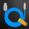 "Chubby 2.1" Classic Color 240W Fast Charging Cable - Doraemon Blue