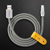 "Chubby 2.1" Classic Color 240W Fast Charging Cable - Grey