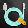 "Chubby 2.1" Classic Color 240W Fast Charging Cable - Light Blue