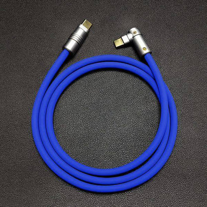 "Chubby" 90° Elbow Design Fast Charge Cable
