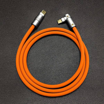 "Chubby" 90° Elbow Design Fast Charge Cable