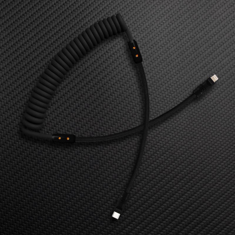 "Chubby Flex" Silicone Braided Solid Color Fast Charging Cable