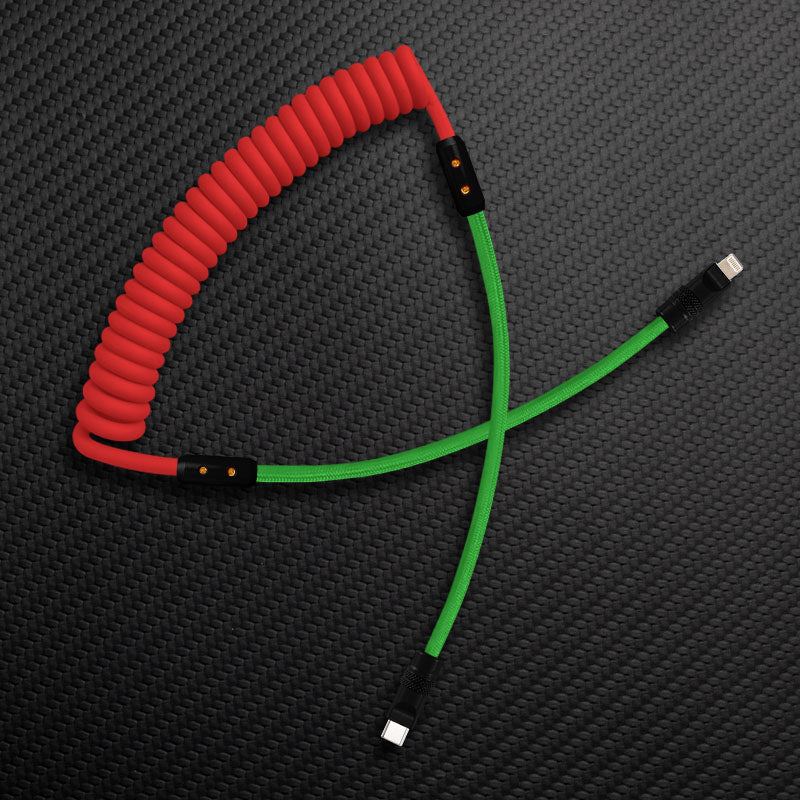 "Chubby Mood" Silicone Braided Fast Charging Cable #528