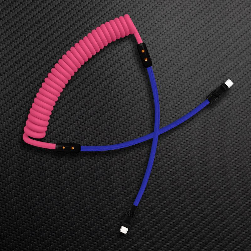 "Chubby Mood" Silicone Braided Fast Charging Cable #528