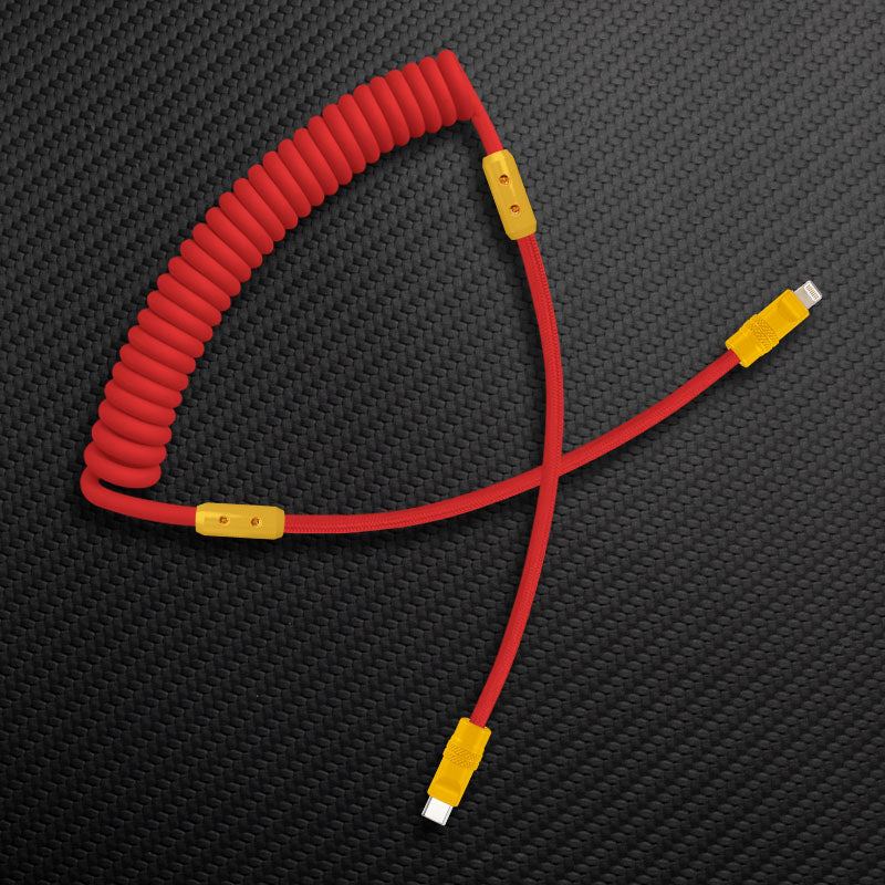 "Chubby Mood" Silicone Braided Fast Charging Cable #317