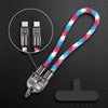 ChubbyCable Hook-Power Pro – Anti-Theft Hang & Twist-to-Charge 240W - Pink