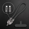 ChubbyCable Hook-Power Pro – Anti-Theft Hang & Twist-to-Charge 240W - Black