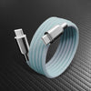 ChubbyCable MagSnap Neon- Magnetic 240W Easy-Pack Charge Cable - Tiffany