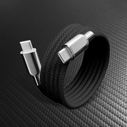 ChubbyCable MagSnap Neon- Magnetic 240W Easy-Pack Charge Cable