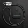 ChubbyCable Crossbody Strap - Anti-Theft Hang & Twist-to-Charge 240W LoopCharge Cable - Black