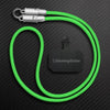 ChubbyCable Crossbody Strap - Anti-Theft Hang & Twist-to-Charge 240W LoopCharge Cable - Green