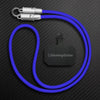 ChubbyCable Crossbody Strap - Anti-Theft Hang & Twist-to-Charge 240W LoopCharge Cable - Deep Blue