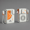 ChubbyPower Magnetic Power Bank – 10,000mAh Power Bank with Wall Plug - Beige Orange