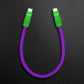 "Color Block Chubby" Power Bank Friendly Cable