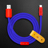 "Color Block Chubby" Specially Customized ChubbyCable - Dark Blue+Red