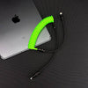"Colorblock Chubby" New Spring Charge Cable - Green+Black [Christmas Exclusive]