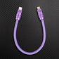 "Cute Anodized" Power Bank Friendly Cable C+Lightning