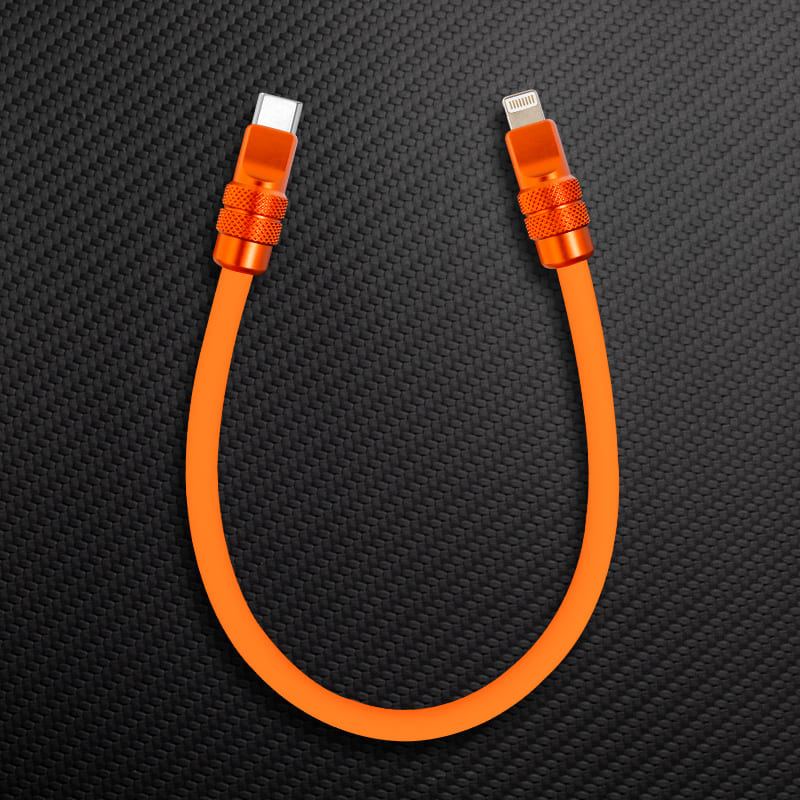 "Cute Anodized" Power Bank Friendly Cable C+Lightning