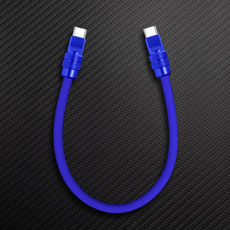 "Cute Anodized" Power Bank Friendly Cable C+Lightning