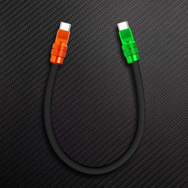 "Cute Anodized Pro" Power Bank Friendly Cable C+Lightning