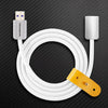 "Date Stretch" USB 3.0 Extension Cable - White