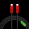 Demon Chubby - Specially Customized ChubbyCable - Red+Black