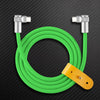 "FlexElbow Pro" 90° Design 240W Fast Charge Cable - Green