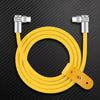 "FlexElbow Pro" 90° Design 240W Fast Charge Cable - Yellow
