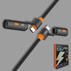 ChubbyWild 240W Rugged Charging Cable – Arc Ignite & Emergency Light, Outdoor Power Pro - Orange