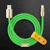 "Golden Chubby" Custom Gilded Fast Charge Cable - Green