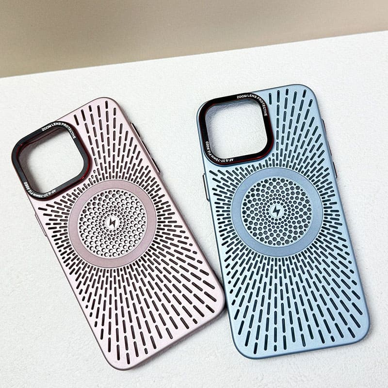 Heat Dissipation Breathable Magsafe Magnetic iPhone Case