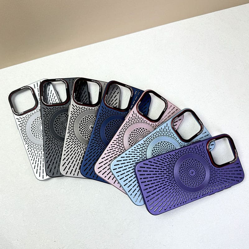 Heat Dissipation Breathable Magsafe Magnetic iPhone Case