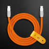 "Layered Chubby" 240W New design Fast Charging Cable - Orange