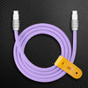 "Layered Chubby" 240W New design Fast Charging Cable - Purple