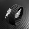 ChubbyCable MagSnap Classic- Magnetic 240W Easy-Pack Charge Cable - Black