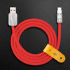 "Mecha Chubby" 240W Fast Charging Cable - 16 Vibrant Colors & Usb-C Only - Red
