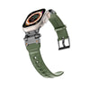 Mechanical Style Sport Silicone Band for Apple Watch - Green