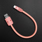 "Monochrome Chubby" Power Bank Friendly Cable - Silicone Material