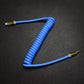 "Neon Chubby" Spring Charge Cable With Gold-plated Design