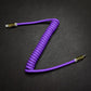 "Neon Chubby" Spring Charge Cable With Gold-plated Design