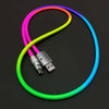 "Rainbow Chubby" Colorful Chubby Cable - Colorful