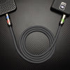 "GlowCharge Pro" 240W 4-in-1 Car Cable with Dynamic Lights - Grey