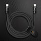 "TechnoGloss" 240W Reflective Shine Charge Cable C+Lightning