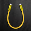 "TechnoGloss" 240W Reflective Shine Power Bank Friendly Cable - Yellow
