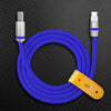 "Turbo Charged" Type C to USB-B Fast Transfer Printer Cable - Blue