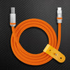 "Turbo Charged" Type C to USB-B Fast Transfer Printer Cable - Orange