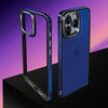 Ultra-Thin Metal Frame Drop-Proof Phone Case - Blue